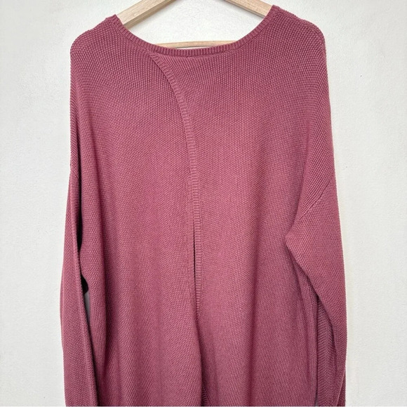 Lululemon Womens 16 Cashlu Crossover Back Sweater Smoky Red - Picture 10 of 14
